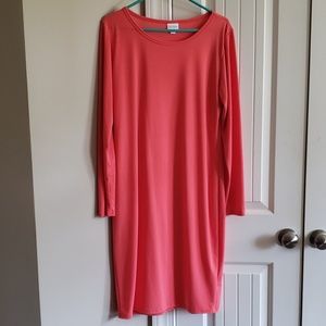 EUC LuLaRoe Julia Dress